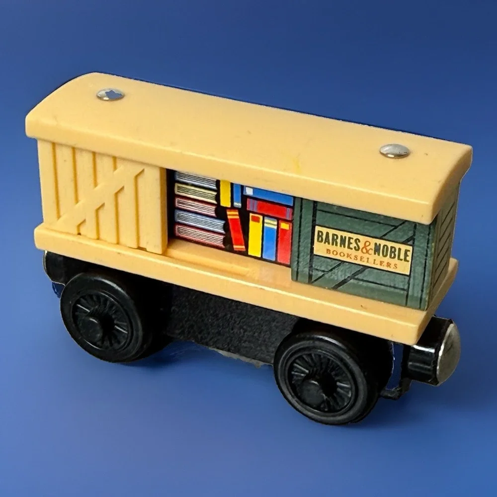 ⁠VTG Thomas & Friends Wooden Barnes & Noble Exclusive Box Car LC78140 EXCELLENT